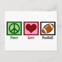 Peace Love Football