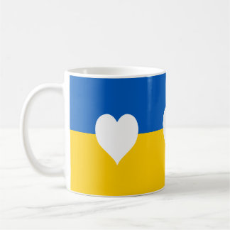 Peace & Love for Ukraine Coffee Mug
