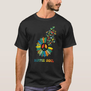 Peace Love Freedom Hippie Soul 60s 70s Costume T-Shirt
