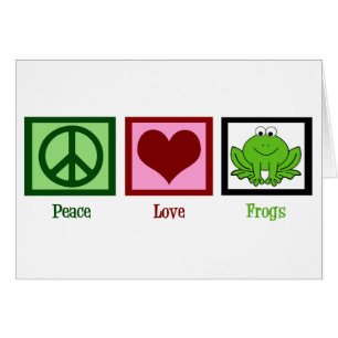 Peace Love Frogs
