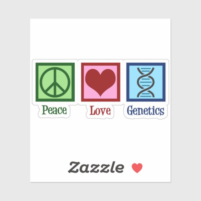 Peace Love Genetics (Sheet)