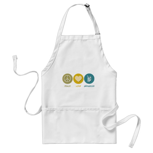 Peace Love Greengrocer Standard Apron (Front)