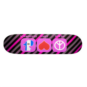 Peace Love Guatemala Skateboard