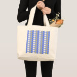 Peace Love & Hanukkah Tote Bag<br><div class="desc">Peace Love & Hanukkah. Change the background colour to make it your own!</div>