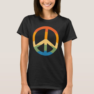 Peace Love Hippie Costume Tie Dye 60s 70s T-Shirt