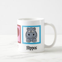 Peace Love Hippos