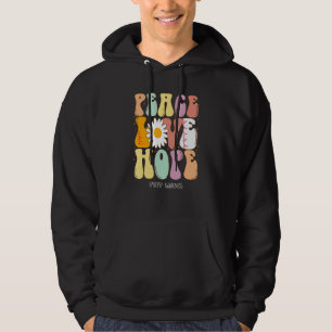 Peace Love Hope Epilepsy Awareness Hoodie