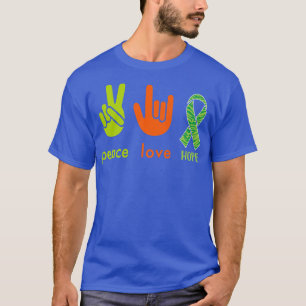 Peace Love Hope Funny Mental Health Awareness5963 T-Shirt