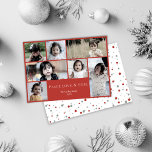 Peace Love Hope Photo Christmas Holiday Card<br><div class="desc">Share all your favourite photos to your family and loved ones to celebrate the holidays and the new year. Greeting: Peace,  Love & Hope.</div>