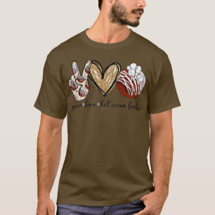 Peace Love Hot Cocoa Bombs Merry Christmas Family T-Shirt
