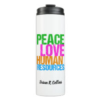 Peace Love Human Resources HR