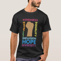 Peace Love Inclusion Equality Diversity