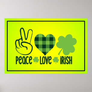 Peace Love Irish-60682 Poster