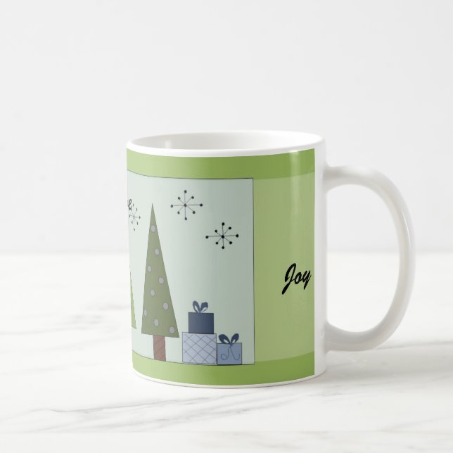 Peace, Love, Joy Coffee Mug (Right)