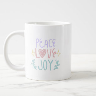Peace Love Joy 😁 coffee specialty mug