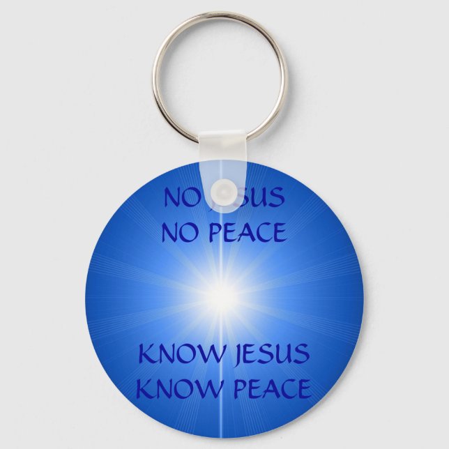 PEACE & LOVE KEYCHAIN (Front)