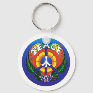 Peace Love Keychain