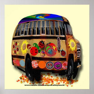 Peace Love Ladybugs Poster