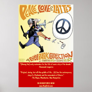 Peace, Love & Lattes: a Rudy Park collection Poster