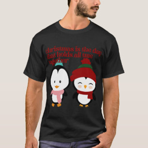 PEACE LOVE LAUGHTER FAMILY CELEBRATION CHRISTMAS   T-Shirt