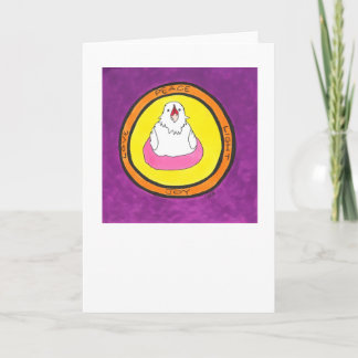 Peace. Love. Light. Joy. Lola. Holiday Card