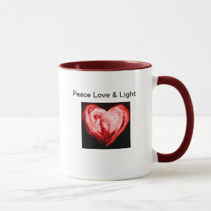 Peace Love & Light Mug