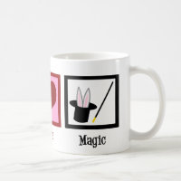 Peace Love Magic Cute Magician