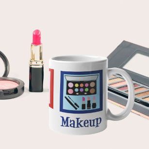 Peace Love Make-up Artist Cute Coffee Mug