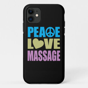 Peace Love Massage iPhone 11 Case