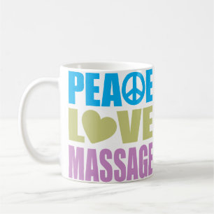Peace Love Massage Coffee Mug