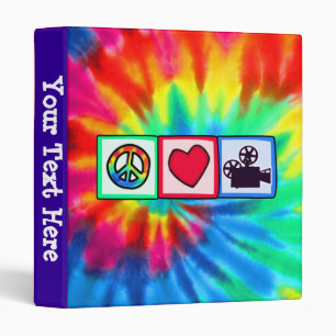 Peace, Love, Movies Binder