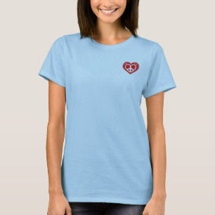 Peace Love N Happines 2-Ladies Sketti Top (Fitted)
