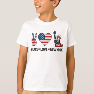 Peace Love New York T-Shirt