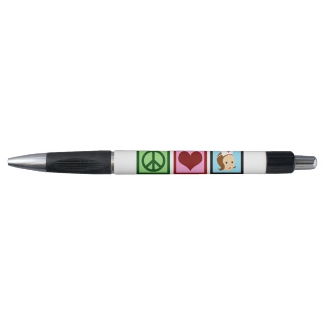 Peace Love Nurse - Cute Nursing Pen (Front)