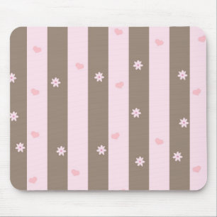 Peace Love Office Party Thanks Pattern Colourful Mouse Pad