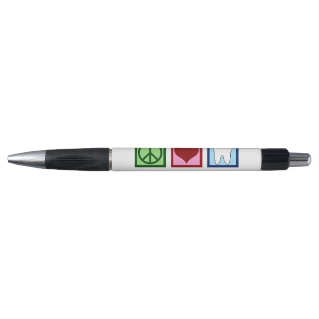 Peace Love Orthodontics Custom Orthondontist Pen (Front)