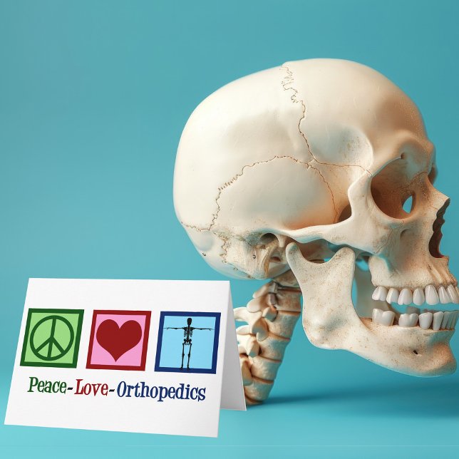 Peace Love Orthopedics Holiday Card (Creator Uploaded)