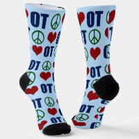 Peace Love OT Cute Occupational Therapist