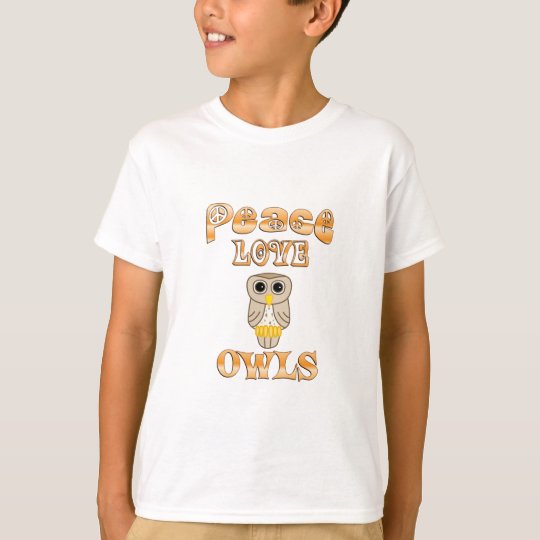 Peace Love Owls T-Shirt