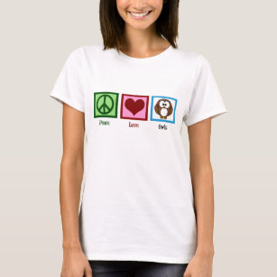 Peace Love Owls T-Shirt