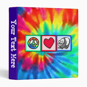 Peace, Love, Pandas Binder