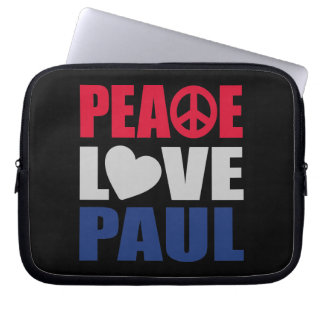 Peace Love Paul Laptop Sleeve