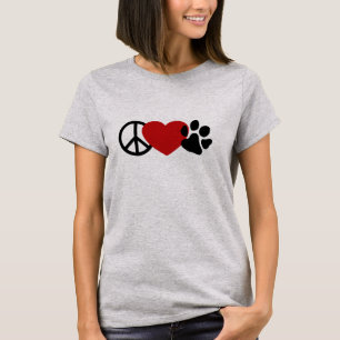 Peace-Love-Paw T-Shirt