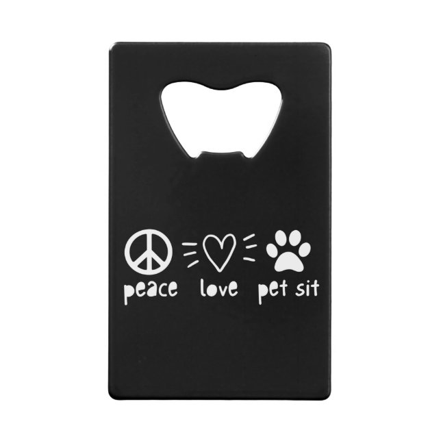 Peace Love Pet Sit (Devant)