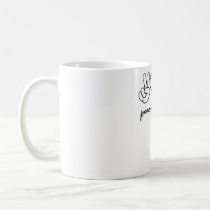 Peace Love Pi Math Love Pi Day Mathematics Math Te Coffee Mug