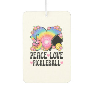 Peace Love Pickleball Air Freshener