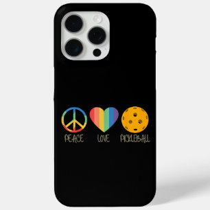 Peace Love Pickleball iPhone 15 Pro Max Case