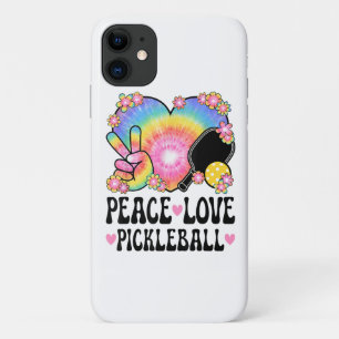 Peace Love Pickleball iPhone 11 Case