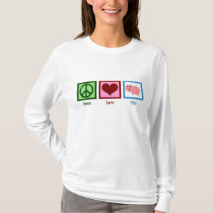 Peace Love Pigs Cute T-Shirt