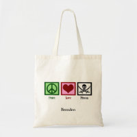 Peace Love Pirates Team Personalized Kids